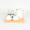 Hotel 2023 Portable 360 Degree Rotation And Cordless Electric Kettle Tray Set