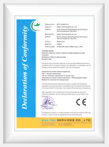  ES2014 Iron EMC original certificate 