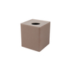 2023 new design leather rectangular tissue holder tissue box for hotel