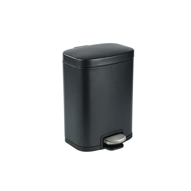 Hotel Foot Pedal Trash Can | 5L Soft Close Stainless Steel