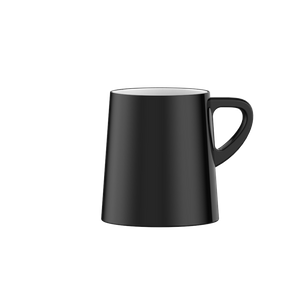 Custom Obsidian Black Ceramic Coffee Mugs for Hotel Room