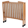 Wholesale Hotel Adjustable Bamboo Luxury Foldable Baby Crib with Mattress