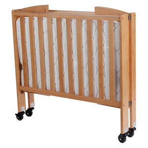Wholesale Hotel Adjustable Bamboo Luxury Foldable Baby Crib with Mattress