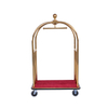 Hot Sale Hotel Lobby Heavy Duty Luggage Trolley Cart with Wheels Wholesale