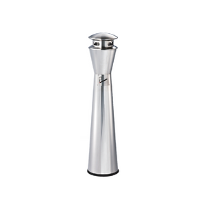 New Design Hotel Stainless Steel Metal Floor Standing Ashtray Bin for Outdoor