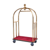 Hot Sale Hotel Lobby Heavy Duty Luggage Trolley Cart with Wheels Wholesale