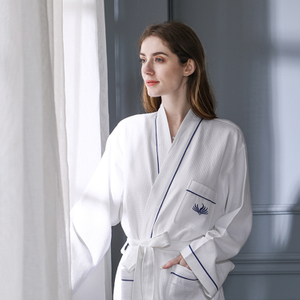 Hotel Waffle Bathrobe