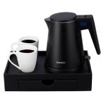Antiscald Electric Kettle Black Leatherette Drawer Tray for Hotel_148_148.jpg