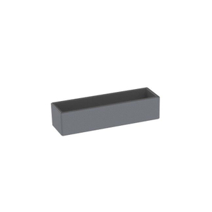 Wholesale Leather Obsidian Black Sachet Tray for Hotel Room