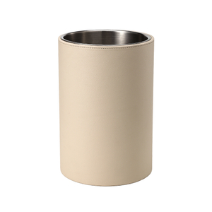Wholesale Hotel Cream Round Shape Waste Bin