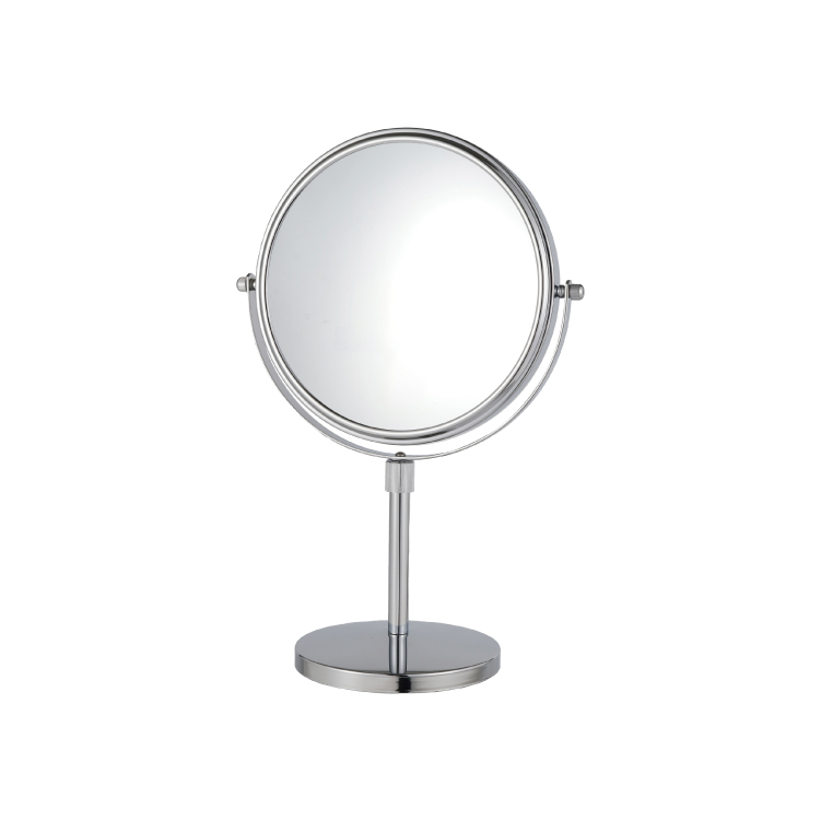 Hot hotel use Single sided luxury makeup 3X magnifying mirror with light
