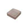 Luxury brown leatherette soap dish amenities tray hotepad holder for hotel