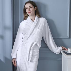 Hotel Coral Fleece Bathrobe