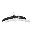 OEM Available Hotel Room Custom Black Or White Padded Satin Coat Hangers