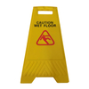 Stainless Steel Cleaning Sign Foldable Wet Floor Warning Signs