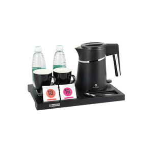 Modern Boil Water Heater Electric Kettle with Tray for Hotels