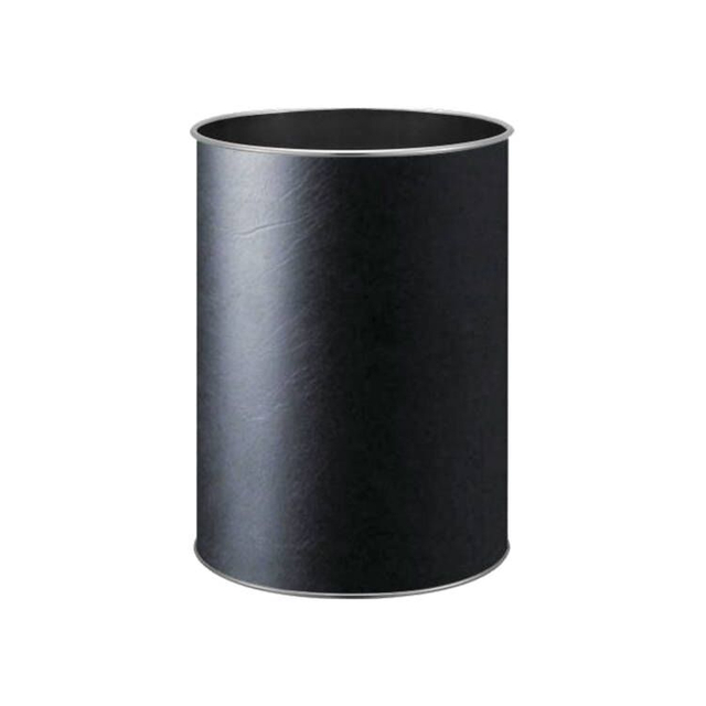 ES8009 Round Shape Stainless Steel 7L Black Capacity Trash Bin