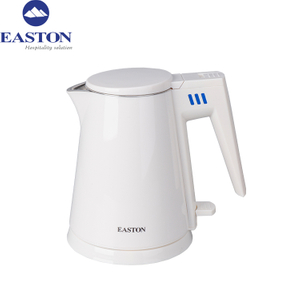 Cheap Hotel Supplies Cordless White Electric Hot Water Tea Kettle