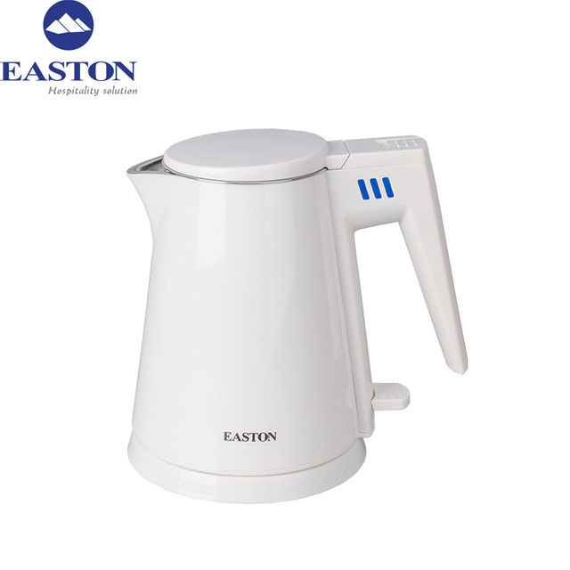 Cheap Hotel Supplies Cordless White Electric Hot Water Tea Kettle