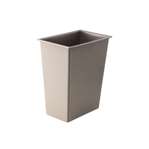 High Quality Hotel Warm Grey Easy Cleaning Waste Bin