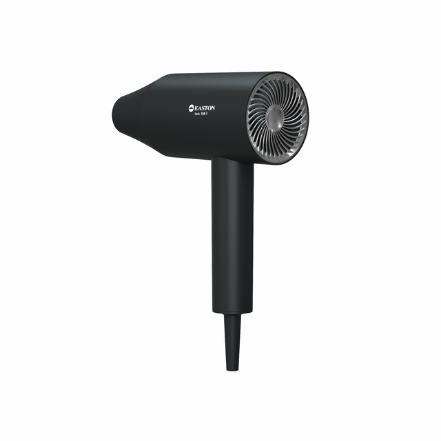 Matte Anion Hair Dryer for Hotel Room Silver