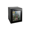 ES7632 30L Thermoelectric Hotel Black Color Glass Door Minibars 