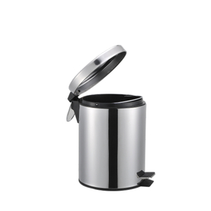 Quality Stainless Steel Material 3L Hotel Pedal Waste Bin