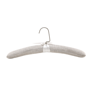 Hotel Cream Linen Fabric Hanger