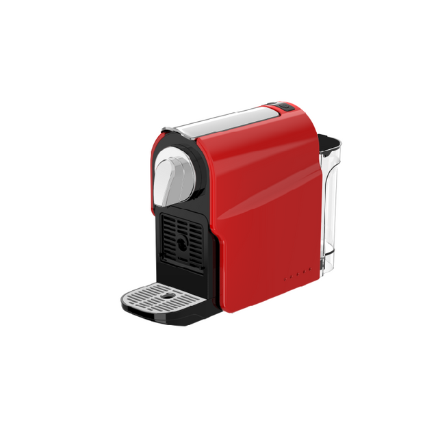 Hotel Room Chinese Red Automatic Capsule Coffee Maker Machine