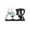 Cordless Tea Electric Hot Water Tea Kettle Heating with Tray for Hotels