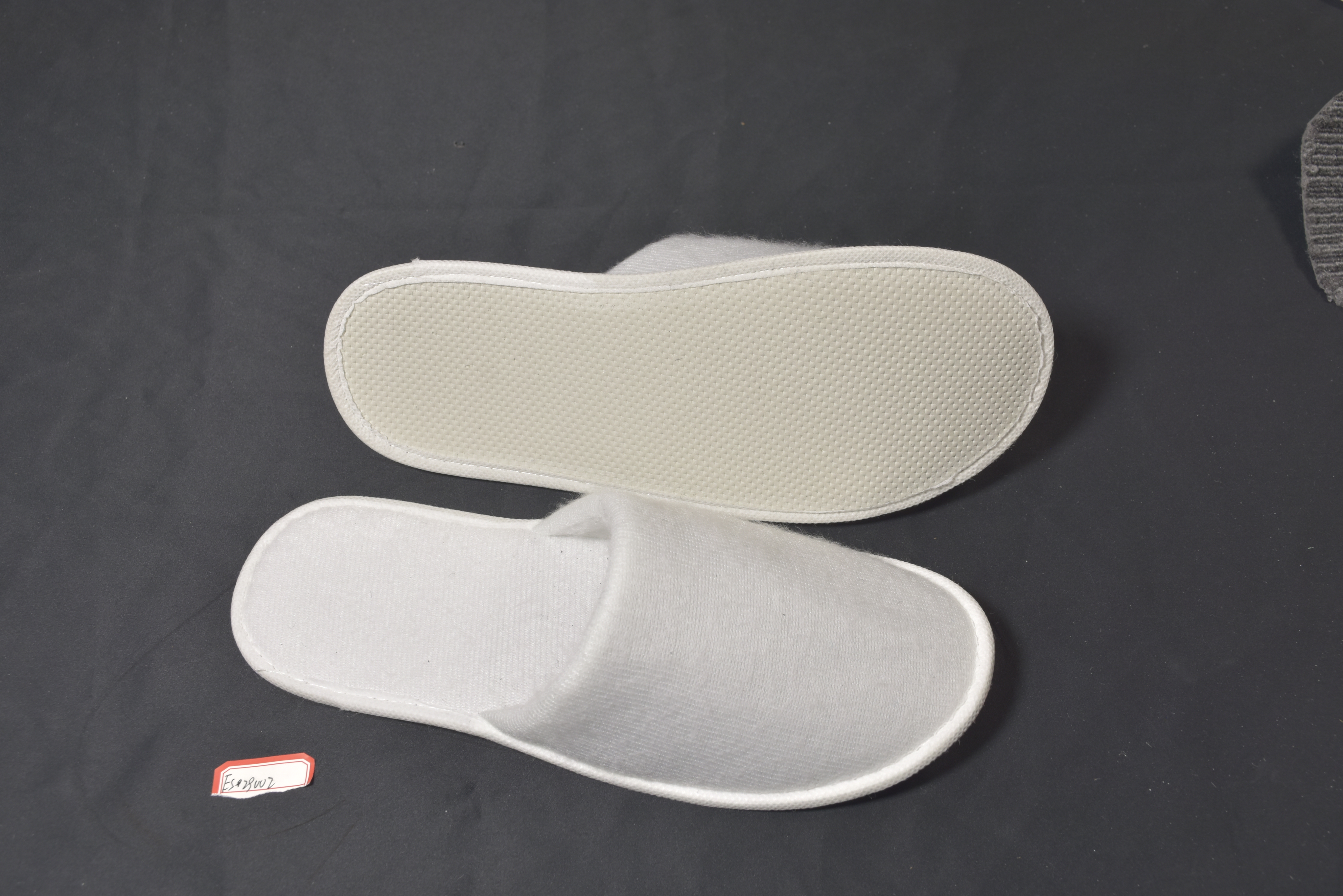 Hotel Big Checked Waffle Slipper