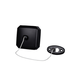 Hotel Black Stainless Steel Cloth Line