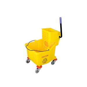 Housekeeping Cart Cleaning Trolleys Hotel ,36L Plastic Hotel Supplies Housekeeping Cleaning Cart