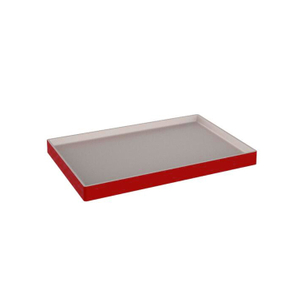Hotel Customized Chinese Red Rectangle Service Tray