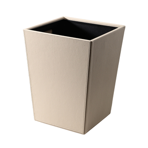 Superior Quality Hotel Cream Large Recycling Rubbish Waste Paper Bin