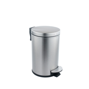 High Capacity 8L Pedal Garbage Bin Durable Hotel Style Design