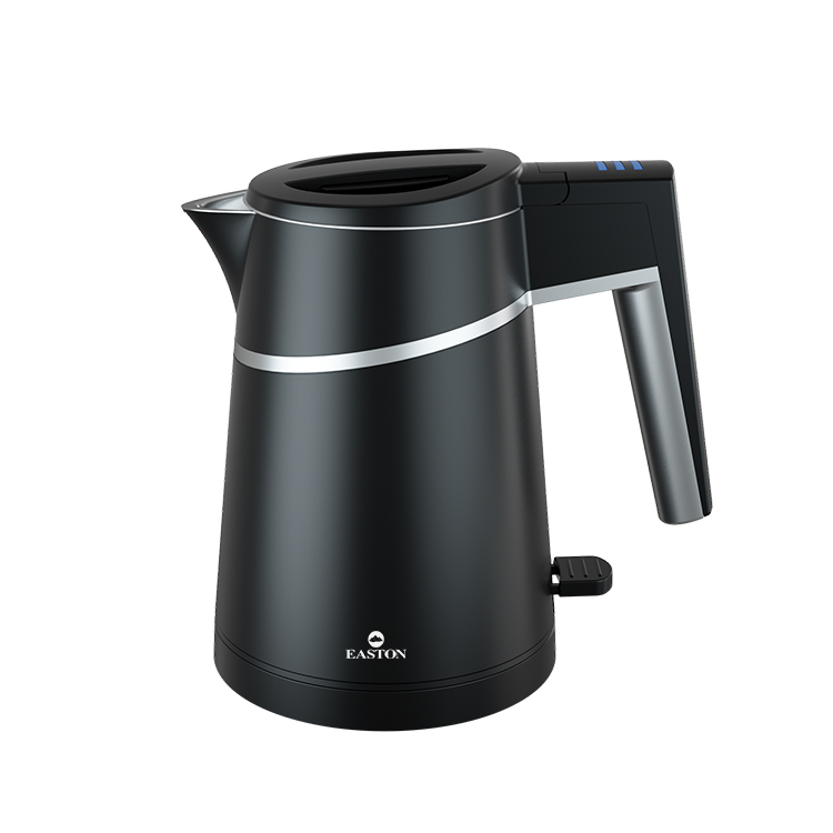 Electric tea kettle stainless steel for hospitality guest rooms
